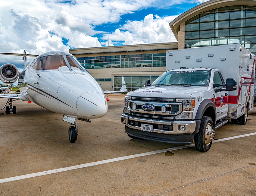 CCEMS Air and Ground Emergency Transport