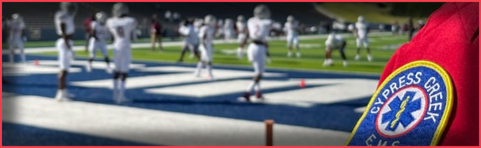 Medical standby ems ambulance service for football games EMS Ambulance service for football games